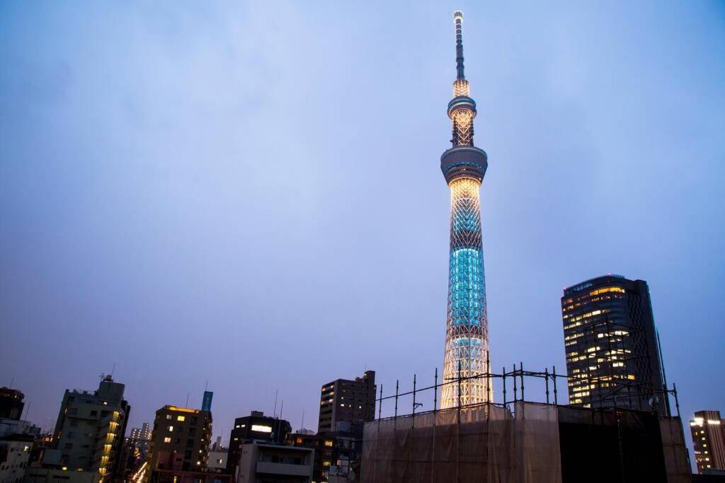 Oshiage Sky View Terrace Penthouse Daire Tokyo Dış mekan fotoğraf